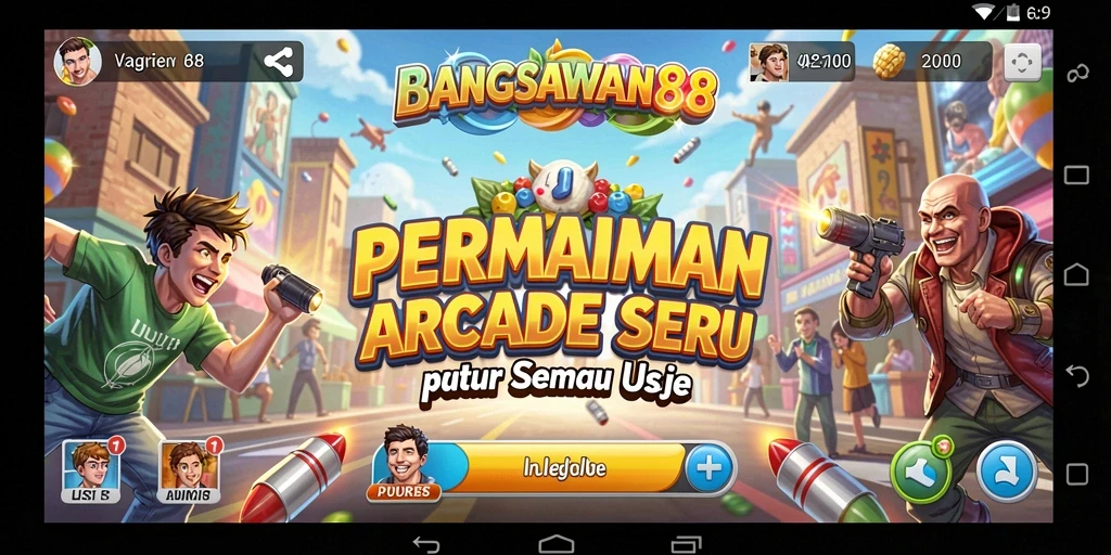 Screenshot menampilkan gameplay menarik di BANGSAWAN88.