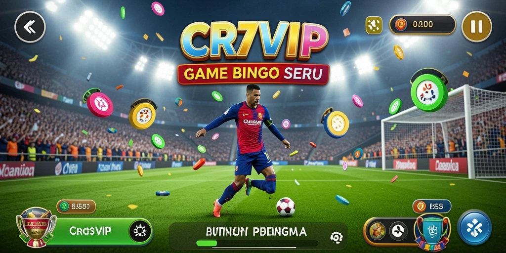 Tampilan gameplay Bingo yang seru dan menegangkan di CR7VIP.