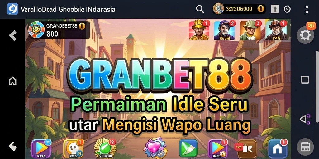 Tampilan menyenangkan dari gameplay Idle GRANDBET88 yang menghibur.
