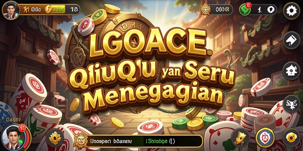 Tampilan gameplay LGOACE dengan aksi seru QiuQiu.