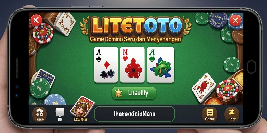 Tampilan gameplay seru pada LITETOTO yang menampilkan strategi pemain.