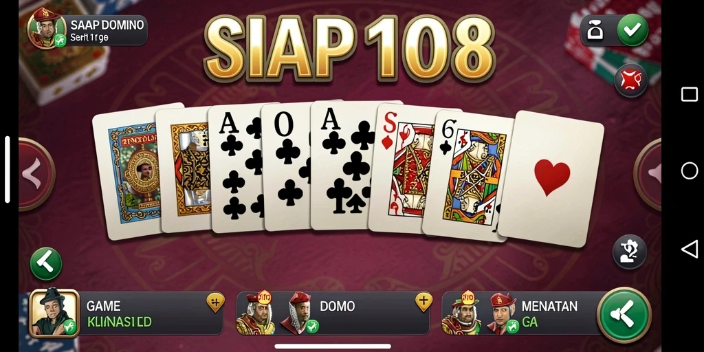 Tampilan gameplay seru dan menantang di SIAP108.